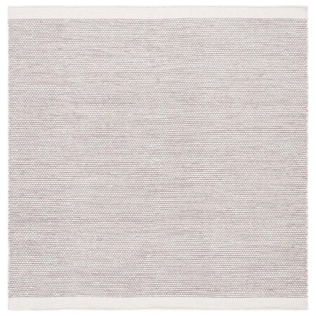 Safavieh 6 x 6 ft. Natural Brown & Ivory Hand Woven Square Area Rug NAT776T-6SQ